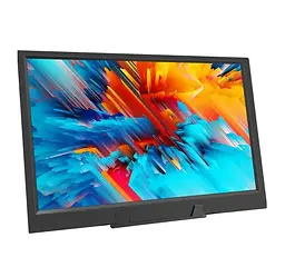 Монітор 11.6' Mucai N116A, чорний, WLED, IPS, 1366x768, 16:9, 3 мс, 60 Гц, 250 кд/м², 1000:1, 178°/178°, 2хType-C/mini-HDMI,