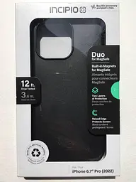 Оригінальний протиударний чохол Incipio Duo MagSafe для iPhone 14 Pro Black (IPH-2037-BLK) - мініатюра 5