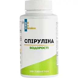 Спіруліна All be Ukraine Spirulina 200 таблеток (ABU-01020)