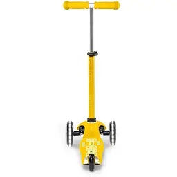 Самокат Micro Mini Deluxe LED, жовтий (MMD053) - мініатюра 4