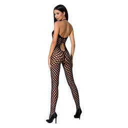 Бодістокінг Passion BS065 комбінезон велика сітка S/M/L black - мініатюра 4