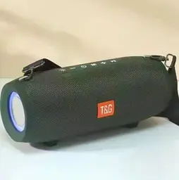 Портативна Bluetooth колонка T&G TG-322 бездротова переносна колонка з вологозахистом Зелений - мініатюра 2