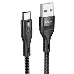 Кабель HOCO Type-C Cool charging data cable DU14 1m, 3A