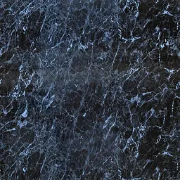 Декоративна плита ПВХ Sticker Wall SW-00001625 Чорний мармур 600х600х3мм