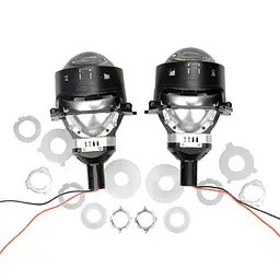 Автомобільні BI-LED лінзи 3 дюйми D70 мм AMS Original A3 MAX 61/68Вт 5500К 2 шт. - мініатюра 3