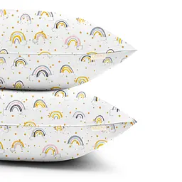 Набір наволочок Cosas Rainbow CS2 50х70 см жовтий (SetPillow_RainbowStarYellow_50х70) - мініатюра 2