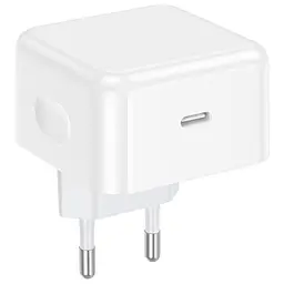МЗП Hoco C161A Speed PD40W (1USB-C) White - мініатюра 4