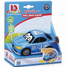 Машинка іграшкова Bb Junior Pullback Racer Alfa Romeo (16-85141)