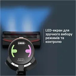 Пилосос Rowenta безпровідний X-Force 8.80 Animal, 250 Вт чорно-червоний (RH1872E0) - мініатюра 8