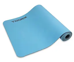 Килимок спортивний Toorx Yoga Professional TPE 183 х 60 х 0,6 см для йоги та фітнесу Azzurro/Antracite (MAT-183) - мініатюра 2