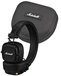 Комплект навушники Marshall Major V Black Original + Кейс (Підтримка офіційного додатку)(1006832)