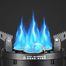 Газовий триконфорковий пальник Naturehike CNK2450CF019 - мініатюра 7