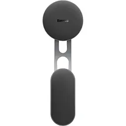Автотримач для Тесли Baseus T-Space Series Folding Metal Car Mount Magnetic сріблястий - мініатюра 3