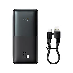 Зовнішній акумулятор Baseus Bipow Pro 10000mAh 20w з дисплеєм (PPBD040201) чорний - мініатюра 4