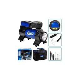 Автомобільний компресор VITOL K-22 100psi/14Amp/37л (K-22) - мініатюра 2