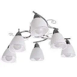 Люстра стельова Brille класична E14 40W CH (HTL-161C/6)