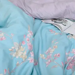 Постільна білизна полуторна Viluta Сатин Twill 542-1-5 210х143 см - мініатюра 2