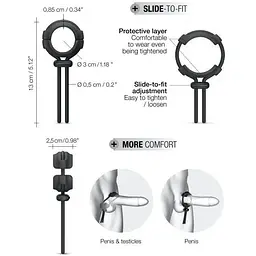 Регульоване ерекційне кільце Dorcel Fit Ring - мініатюра 13