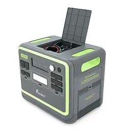 Портативная зарядная станция FOSSiBOT F2400, 2200W/2048Wh LiFePO₄, MPPT 500W max, XT60-12V/25А, 2xDC5521-12V-3A, CarPort-12V-10A, 2xAC230V, 2xUSB-A-18W, 4xUSB-C-100W, Wi-Fi, Bluetooth, charge 2 h,386*840*321 мм. 22кг - мініатюра 2