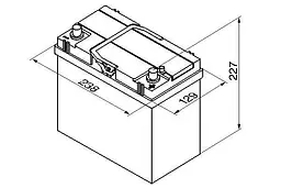 Акумулятор Bosch S4 Silver 45Ah EN 330A (Japan) (0 092 S40 200) - мініатюра 5