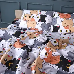 Комплект постільної білизни MirSon Бязь Funny Cat Підлітковий (2200011041674) - мініатюра 2