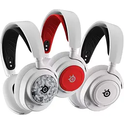 Ігрові навушники SteelSeries Arctis Nova 7P White Booster Pack (61562) [136897] - мініатюра 2