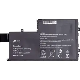 Акумулятор PowerPlant для ноутбуків DELL Inspiron 15 5547 (TRHFF) 11.1V 3800mAh (NB441419) - мініатюра 2