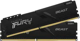 Оперативна пам'ять Kingston Fury 32GB (2x16GB) DDR4 3200MHz Beast Black (KF432C16BB1K2/32)