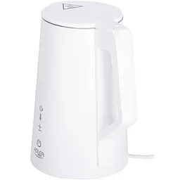 Електрочайник Adler AD 1345 white 1850-2200Вт 1.7л Strix встановлення температури - мініатюра 3