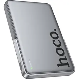 Зовнішній акумулятор Hoco Q36 Sunlight MagSafe 5000mAh 20W Gray (644884) [161350]
