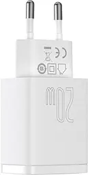 Зарядний пристрій Baseus Compact Quick Charger U+C 20W EU white (CCXJ-B02) - мініатюра 4