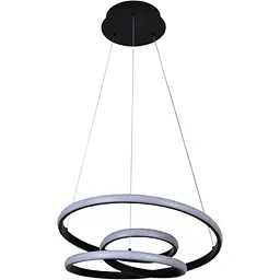 Світильник стельовий Miorro LED Lamantino з пультом ДУ та APP 80W 450х250 мм чорний (51-313-019) - мініатюра 4