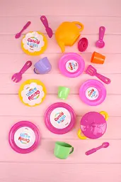 Набір посуду в будиночку DEDE DEDE-03021 Різнокольоровий (8693830030211) shop (8693830030211) - мініатюра 3