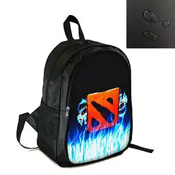 Рюкзак міський/шкільний 38×28см з принтом Dota 2 дитячий, підлітковий, спортивний (4131)