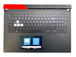 Топкейс ноутбука / верхня панель та клавіатура для ноутбука Asus ROG Strix G17 G713QY (90NR06V3-R31UA0) Оригінал від Asus, Верхня панель клавіатури