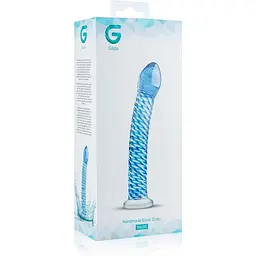Скляний дилдо Gildo Glass Dildo No. 5 - мініатюра 6