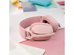 Навушники з мікрофоном Logitech Zone Vibe 100 Rose (981-001224) - мініатюра 6