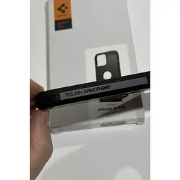 Оригінальний протиударний чохол Spigen Tough Armor MagSafe для Iphone 14 Pro (6.1") Black ACS04985 - мініатюра 11