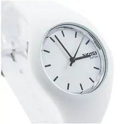 Наручний годинник жіночий Skmei 9068 White, 9068WT (17110) - мініатюра 2