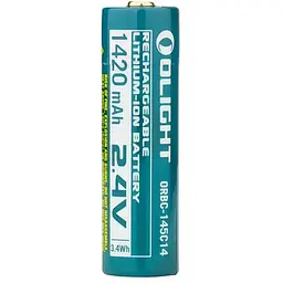 Акумулятор 14500 Olight 1420mAh Li-ion (ORBC-145C14) - мініатюра 3