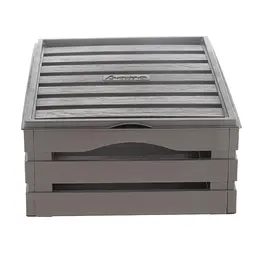 Ящик для зберігання Tina Box з кришкою 41x31x15h сіро-бежевий - мініатюра 2