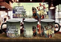 Чашка "GTA V" 330 мл - мініатюра 2