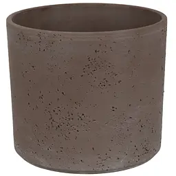 Вазон керамічний Spang Pillar Lava 21.6x18 см сіро-коричневий (1026918)