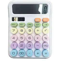 Офісний калькулятор з круглими кнопками 16х12х3 см Karuida KK-2280