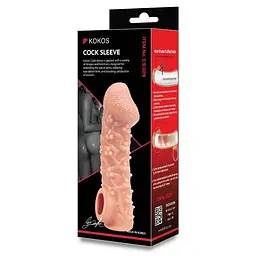 Насадка на член Kokos Cock Sleeve CS 009, S - мініатюра 11
