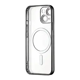 Чохол Ductil Metallic Edge with MagSafe (Protected Camera & Lens) iPhone 13 Black - мініатюра 3
