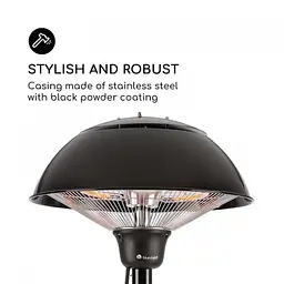 Інфрачервоний обігрівач Blumfeldt Heat Guard Blackline (10032566) - мініатюра 7