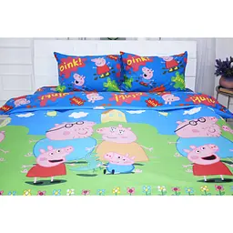 Постільна білизна MirSon Бязь Ranforce Elite 17-0507 Peppa 220х240 King Size (2200004706801)