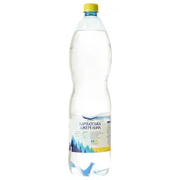 Вода мінеральна Карпатська Джерельна Лимон сильногазована 1.5 л (737111) - мініатюра 4