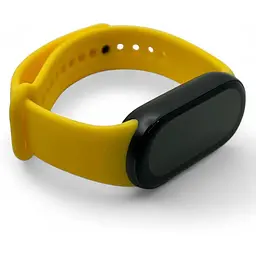 Силіконовий ремінець BeCover для Xiaomi Mi Smart Band 9 Yellow (711957) - мініатюра 2